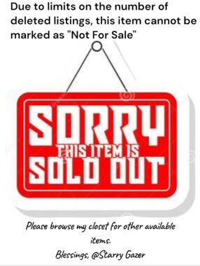 SOLD: DO NOT PURCHASE